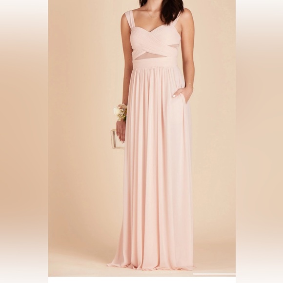 NWT Birdie Grey Elsye Pale Blush Gown! - Picture 2 of 10